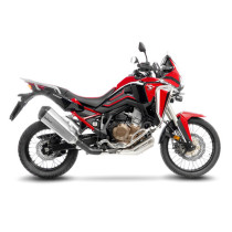 Silencieux LEOVINCE SBK LV-12 R inox - carbone - HONDA 1100 CRF L AFRICA TWIN / ADVENTURE SPORT / DCT 2020 - 2023
