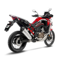 Silencieux LEOVINCE SBK LV-12 R inox - carbone - HONDA 1100 CRF L AFRICA TWIN / ADVENTURE SPORT / DCT 2020 - 2023 2
