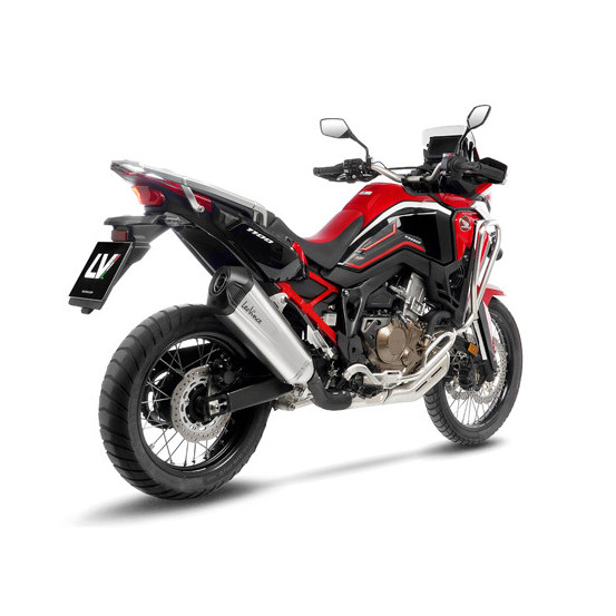 Silencieux LEOVINCE SBK LV-12 R inox - carbone - HONDA 1100 CRF L AFRICA TWIN / ADVENTURE SPORT / DCT 2020 - 2023
