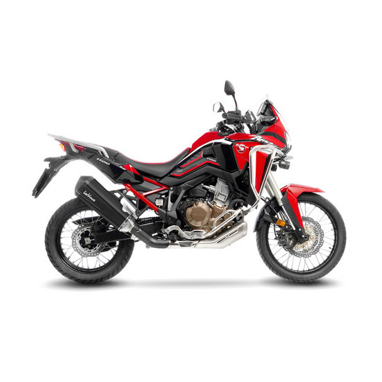 Silencieux LEOVINCE SBK LV-12 R BLACK inox - carbone - HONDA 1100 CRF L AFRICA TWIN / ADVENTURE SPORT / DCT 2020 - 2023