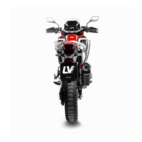 Silencieux LEOVINCE SBK LV-12 R BLACK inox - carbone - HONDA 1100 CRF L AFRICA TWIN / ADVENTURE SPORT / DCT 2020 - 2023