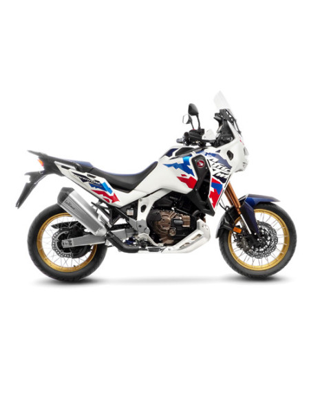 Silencieux LEOVINCE SBK LV-12 R inox - carbone - HONDA 1100 CRF L AFRICA TWIN / ADVENTURE SPORT / DCT 2024 - 2025