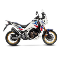 Silencieux LEOVINCE SBK LV-12 R BLACK inox - carbone - HONDA 1100 CRF L AFRICA TWIN / ADVENTURE SPORT / DCT 2024 - 2025