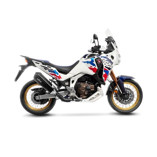 Silencieux LEOVINCE SBK LV-12 R BLACK inox - carbone - HONDA 1100 CRF L AFRICA TWIN / ADVENTURE SPORT / DCT 2024 - 2025