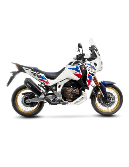 Silencieux LEOVINCE SBK LV-12 R BLACK inox - carbone - HONDA 1100 CRF L AFRICA TWIN / ADVENTURE SPORT / DCT 2024 - 2025