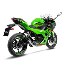 Silencieux LEOVINCE SBK LV-CORSA S BLACK inox - KAWASAKI 400 NINJA - 400 Z 2018 - 2023 / 500 NINJA - 500 Z / SE 2024 - 2025
