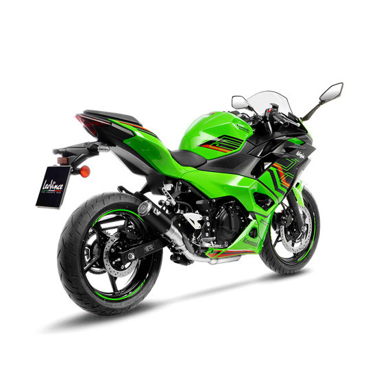 Silencieux LEOVINCE SBK LV-CORSA S BLACK inox - KAWASAKI 400 NINJA - 400 Z 2018 - 2023 / 500 NINJA - 500 Z / SE 2024 - 2025