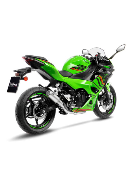 Silencieux LEOVINCE SBK LV-CORSA S titane - inox - KAWASAKI 400 NINJA - 400 Z 2018 - 2023 / 500 NINJA - 500 Z / SE 2024 - 2025