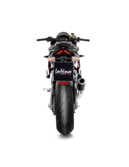 Silencieux LEOVINCE SBK LV-CORSA carbone - inox - APRILIA 1000 RSV4 RR 2019-20 / 1100 TUONO V4 2019-24 / 1100 RSV4 2021-24