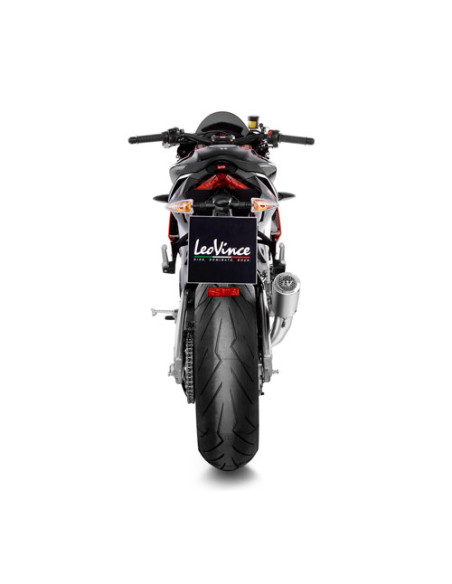 Silencieux LEOVINCE SBK LV-CORSA S titane - inox -APRILIA 1000 RSV4 RR 2019-20 / 1100 TUONO V4 2019-24 / 1100 RSV4 2021-24