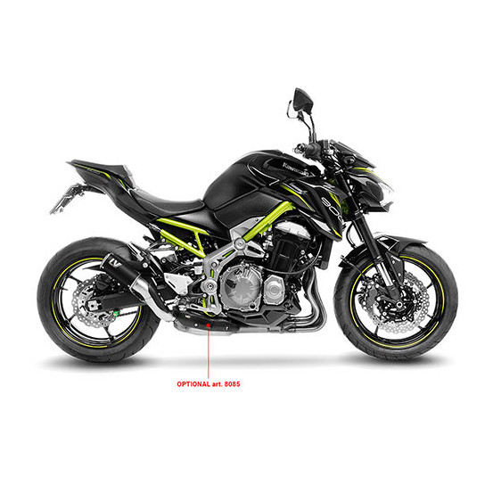 Silencieux LEOVINCE SBK LV-CORSA BLACK inox - KAWASAKI 900 Z 900 2017 - 2025