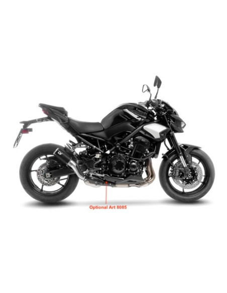 Silencieux LEOVINCE SBK LV-CORSA S BLACK inox - KAWASAKI 900 Z 900 2017 - 2025