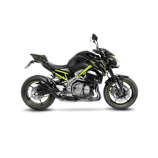 Silencieux LEOVINCE SBK LV-CORSA S FULL BLACK inox - KAWASAKI 900 Z 900 2017 - 2025