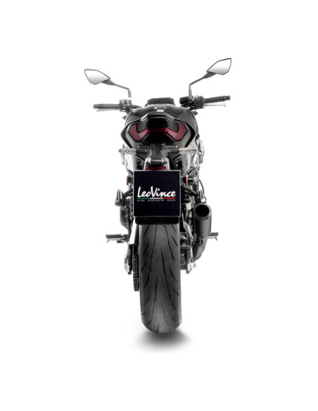 Silencieux LEOVINCE SBK LV-CORSA S FULL BLACK inox - KAWASAKI 900 Z 900 2017 - 2025