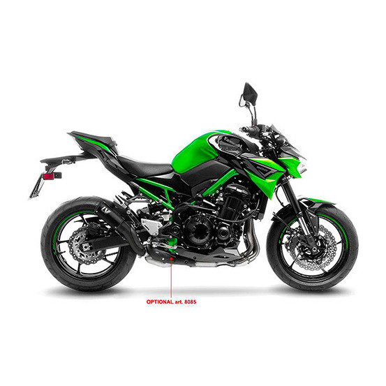 Silencieux LEOVINCE SBK LV-CORSA S FULL BLACK inox - KAWASAKI 900 Z 900 2020 - 2024