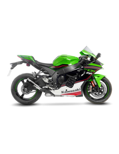 Silencieux LEOVINCE SBK LV-CORSA BLACK inox - KAWASAKI 1000 ZX-10R NINJA 2016 - 2024 / 1000 ZX-10RR NINJA 2017 - 2024