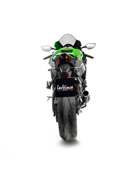 Silencieux LEOVINCE SBK LV-CORSA carbone - inox - KAWASAKI 1000 ZX-10R NINJA 2016 - 2024 / 1000 ZX-10RR NINJA 2017 - 2024