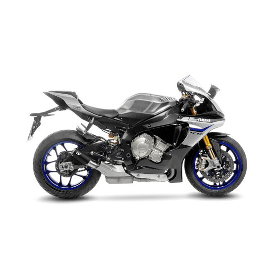 Silencieux LEOVINCE SBK LV-CORSA BLACK inox - YAMAHA 1000 YZF-R1 / M 2015 - 2024