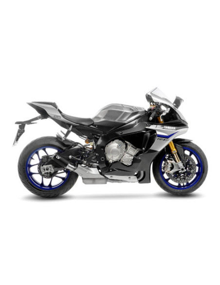Silencieux LEOVINCE SBK LV-CORSA BLACK inox - YAMAHA 1000 YZF-R1 / M 2015 - 2024