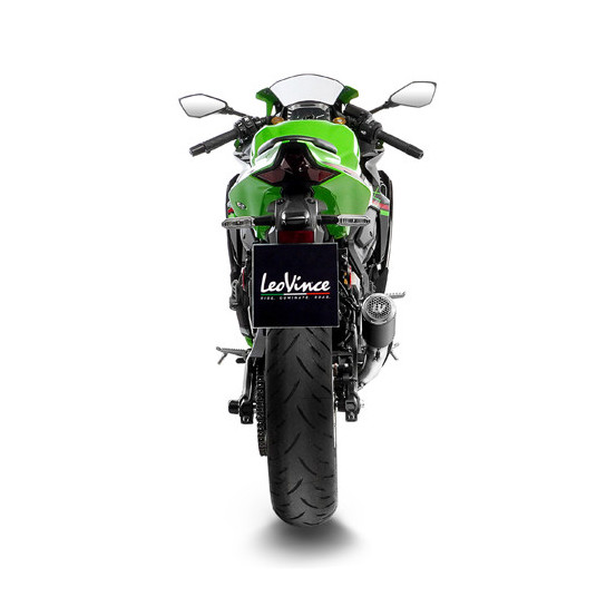 Silencieux LEOVINCE SBK LV-CORSA S BLACK inox - KAWASAKI 400 ZX-4R / RR NINJA 2024 - 2025
