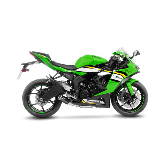 Silencieux LEOVINCE SBK LV-CORSA S BLACK inox - KAWASAKI 636 ZX-6R NINJA 2013 - 2016 + 2019 - 2020 + 2024 - 2025