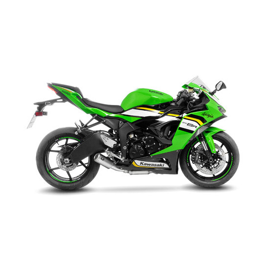 Silencieux LEOVINCE SBK LV-CORSA S titane - inox - KAWASAKI 636 ZX-6R NINJA 2013 - 2016 + 2019 - 2020 + 2024 - 2025