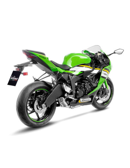 Silencieux LEOVINCE SBK LV-CORSA S titane - inox - KAWASAKI 636 ZX-6R NINJA 2013 - 2016 + 2019 - 2020 + 2024 - 2025