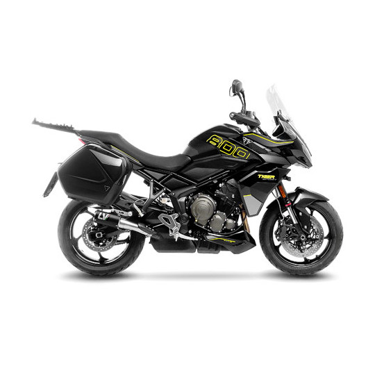 Silencieux LEOVINCE SBK LV-CORSA carbone - inox - TRIUMPH 800 TIGER SPORT 2024 - 2025