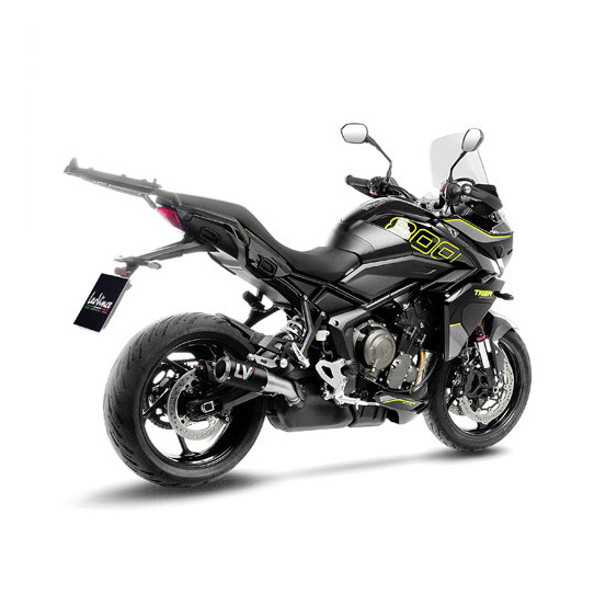 Silencieux LEOVINCE SBK LV-CORSA carbone - inox - TRIUMPH 800 TIGER SPORT 2024 - 2025