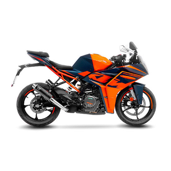 Silencieux LEOVINCE SBK GP CORSA Black Edition inox - KTM 125 RC 2022 - 2023 / 390 RC 2022 - 2023