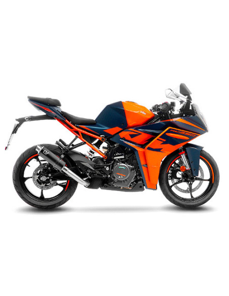 Silencieux LEOVINCE SBK GP CORSA Black Edition inox - KTM 125 RC 2022 - 2023 / 390 RC 2022 - 2023