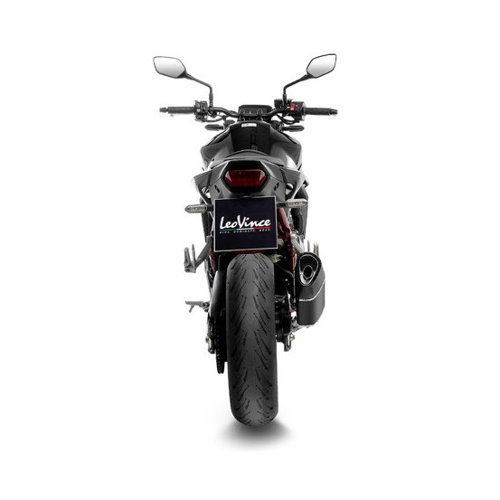 Silencieux LEOVINCE SBK LV-14R Black Edition inox - carbone - HONDA 750 CB HORNET 2023 - 2025