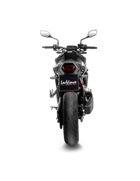 Silencieux LEOVINCE SBK LV-14R Black Edition inox - carbone - HONDA 750 CB HORNET 2023 - 2025