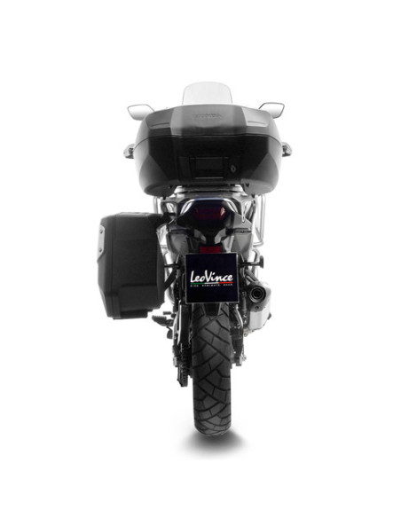 Silencieux LEOVINCE SBK LV-14 titane - carbone - HONDA 750 XL TRANSALP URBAN / EASY TRAVEL / TRAVEL EDITION 2023 - 2025