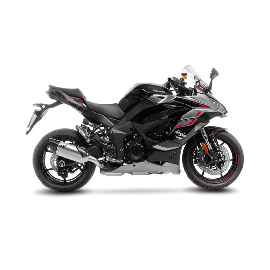 Silencieux LEOVINCE SBK LV-14R inox - carbone - KAWASAKI 1000 NINJA 2020 - 2024 / 1100 NINJA 2025 -