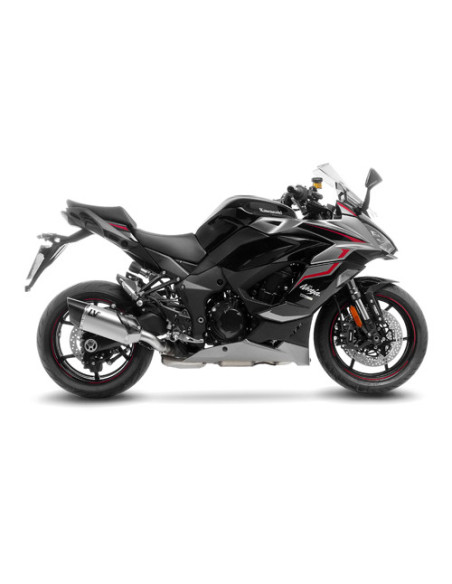 Silencieux LEOVINCE SBK LV-14R inox - carbone - KAWASAKI 1000 NINJA 2020 - 2024 / 1100 NINJA 2025 -