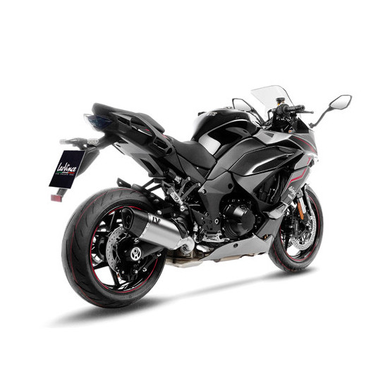 Silencieux LEOVINCE SBK LV-14R inox - carbone - KAWASAKI 1000 NINJA 2020 - 2024 / 1100 NINJA 2025 -
