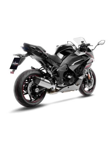 Silencieux LEOVINCE SBK LV-14R inox - carbone - KAWASAKI 1000 NINJA 2020 - 2024 / 1100 NINJA 2025 -