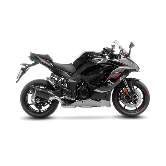 Silencieux LEOVINCE SBK LV-14R Black Edition inox - carbone - KAWASAKI 1000 NINJA 2020 - 2024 / 1100 NINJA 2025 -