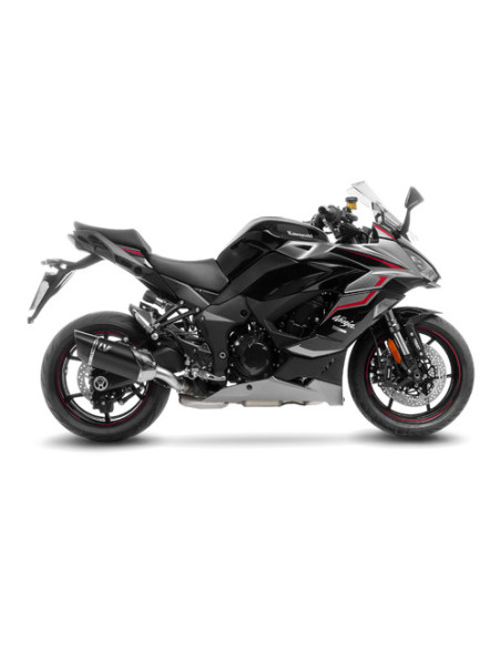 Silencieux LEOVINCE SBK LV-14R Black Edition inox - carbone - KAWASAKI 1000 NINJA 2020 - 2024 / 1100 NINJA 2025 -