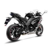 Silencieux LEOVINCE SBK LV-14R Black Edition inox - carbone - KAWASAKI 1000 NINJA 2020 - 2024 / 1100 NINJA 2025 - 2