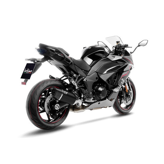 Silencieux LEOVINCE SBK LV-14R Black Edition inox - carbone - KAWASAKI 1000 NINJA 2020 - 2024 / 1100 NINJA 2025 -