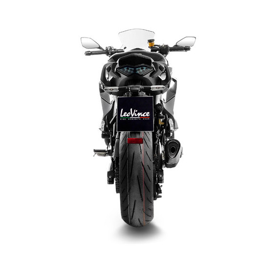 Silencieux LEOVINCE SBK LV-14R Black Edition inox - carbone - KAWASAKI 1000 NINJA 2020 - 2024 / 1100 NINJA 2025 -