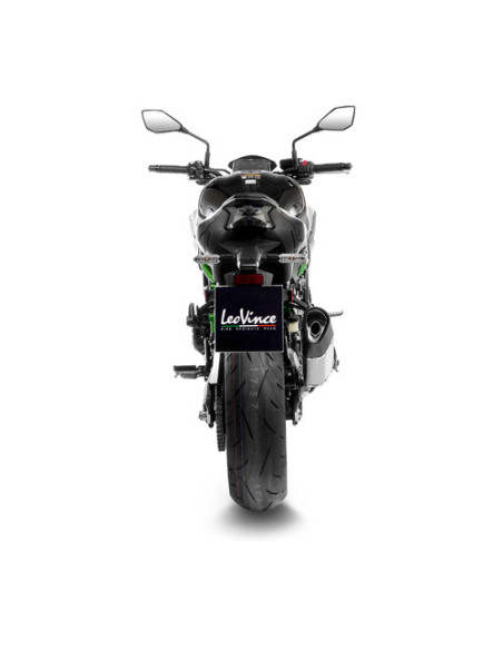 Silencieux LEOVINCE SBK LV-14R inox - carbone - KAWASAKI 900 Z 900 2020 - 2024