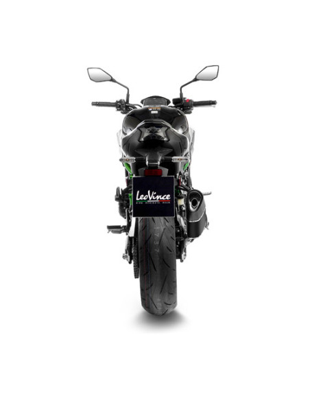 Silencieux LEOVINCE SBK LV-14R Black Edition inox - carbone - KAWASAKI 900 Z 900 2020 - 2024