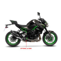 Silencieux LEOVINCE SBK LV-14R Black Edition inox - carbone - KAWASAKI 900 Z 900 2020 - 2024 2