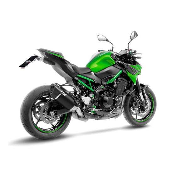 Silencieux LEOVINCE SBK LV-14R Black Edition inox - carbone - KAWASAKI 900 Z 900 2017 - 2025