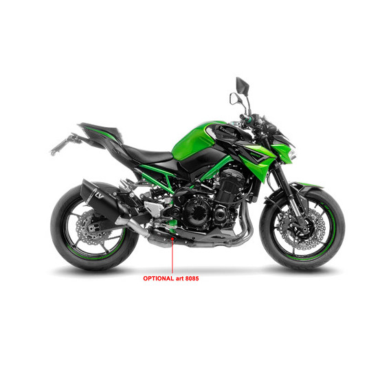 Silencieux LEOVINCE SBK LV-14R Black Edition inox - carbone - KAWASAKI 900 Z 900 2017 - 2025