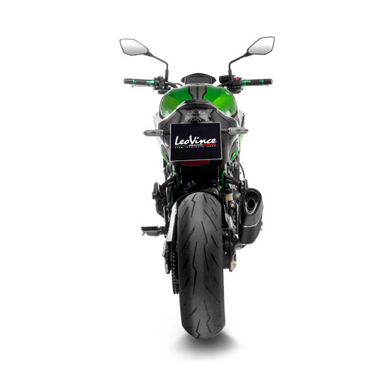 Silencieux LEOVINCE SBK LV-14R Black Edition inox - carbone - KAWASAKI 900 Z 900 2017 - 2025