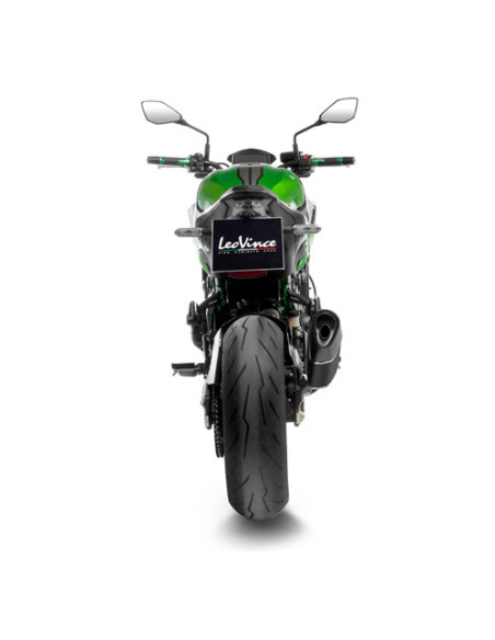 Silencieux LEOVINCE SBK LV-14R Black Edition inox - carbone - KAWASAKI 900 Z 900 2017 - 2025